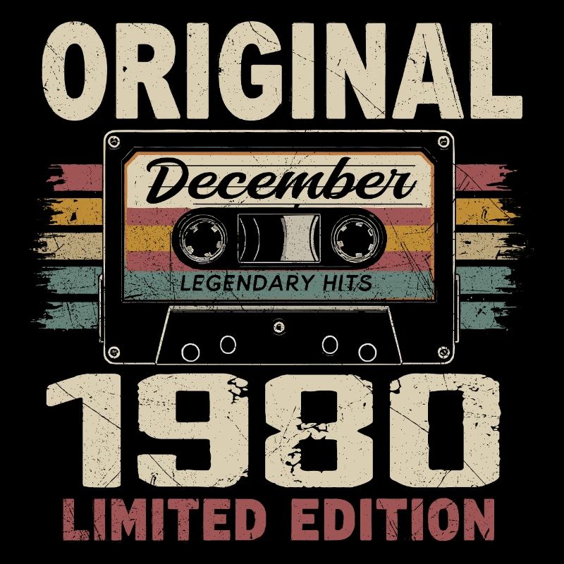 Dezember 1980 Geburtstagsgeschenk