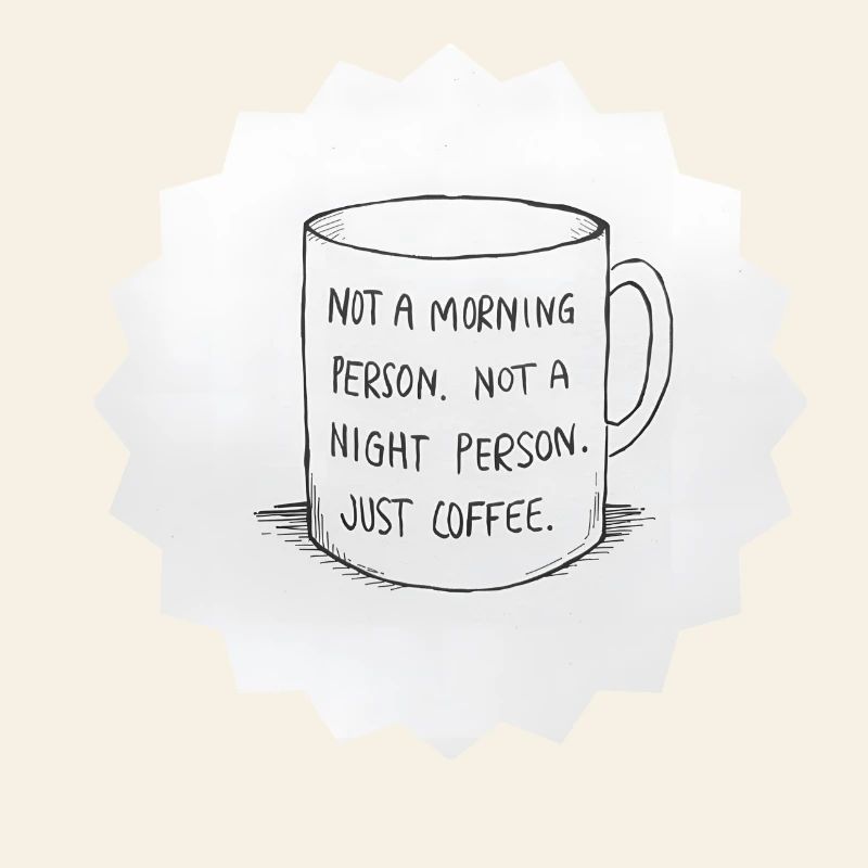 Koffein: Kein Morgen oder Abend, nur Kaffee