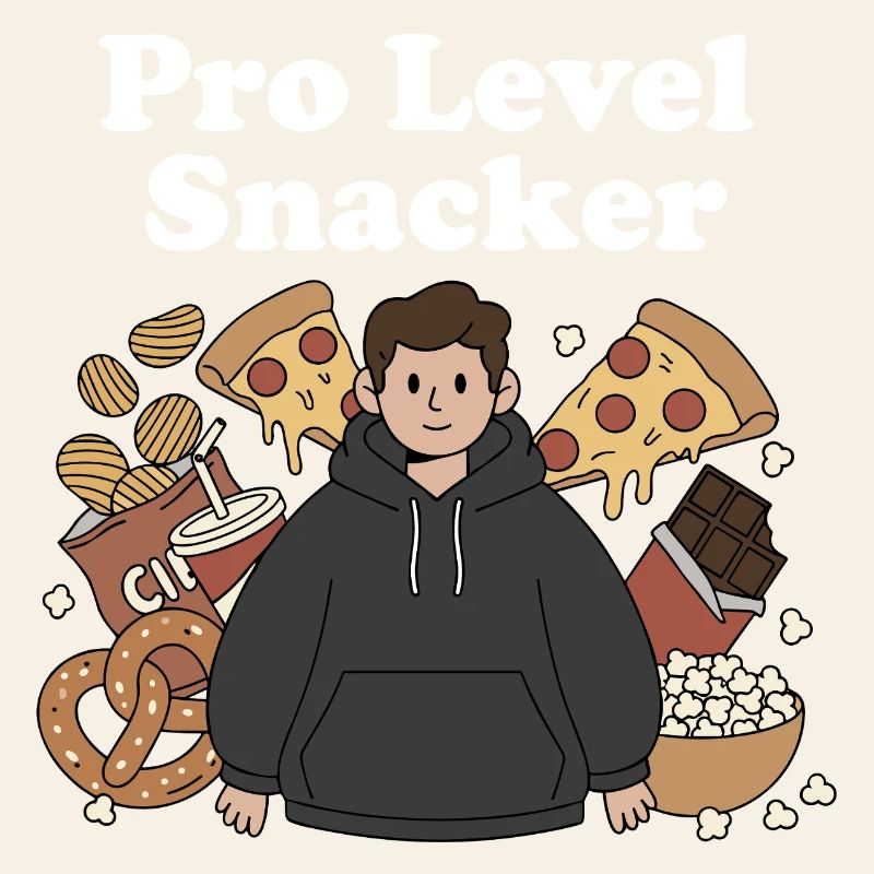 Pro Level Snacker Motiv