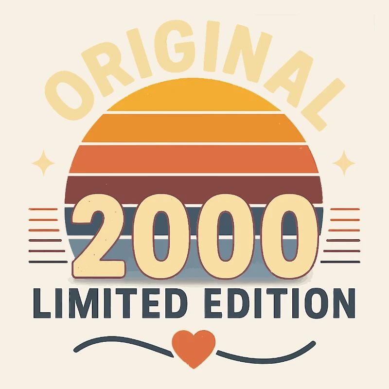 Sunset Original 2000 Limited Edition Born in 2000