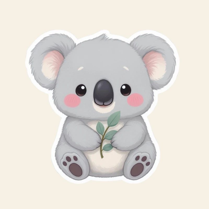 Koala Cutie mit Leaf Embrace