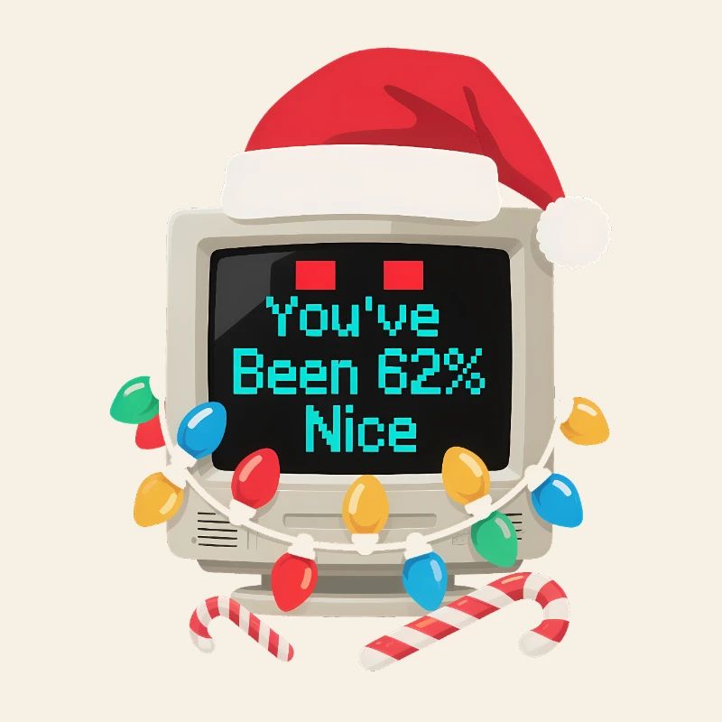 Computer Christmas AI Sarcastic Tech Gift