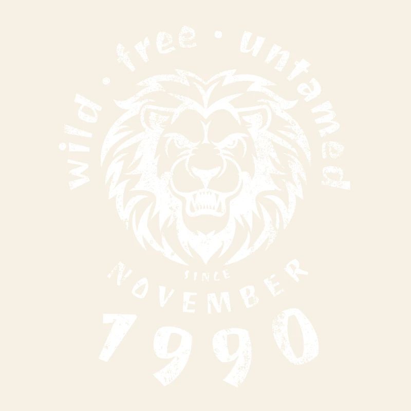 35. Geburtstag Wild, free & untamed since 11/1990