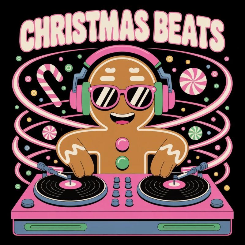 Weihnachtsbeats DJ Gingerbread