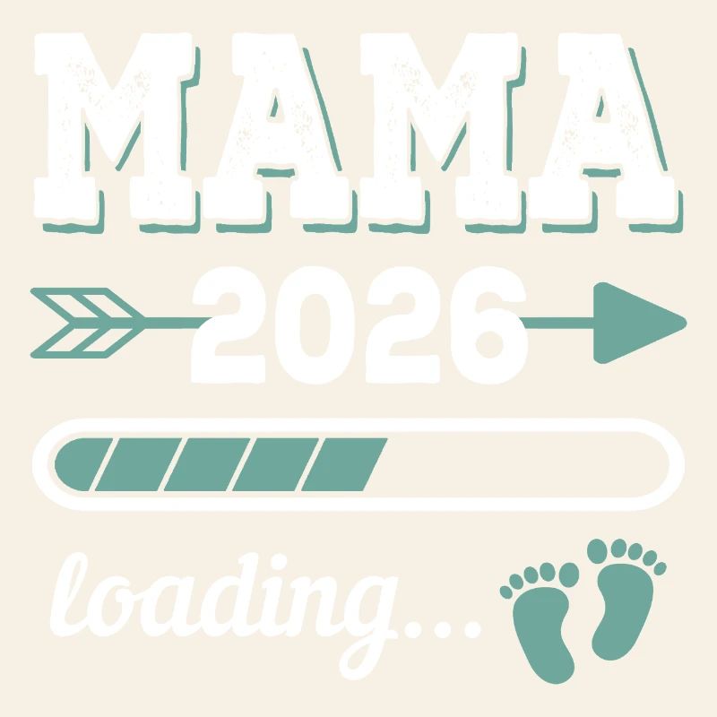 Maman 2026 Loading Idée cadeau pour maman enceinte