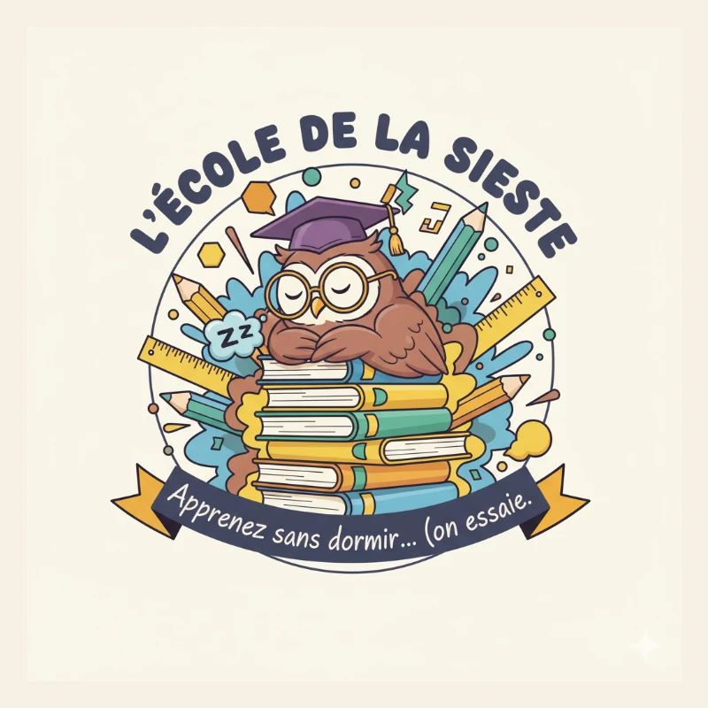 Schule der Eule Nickerchen Schüler