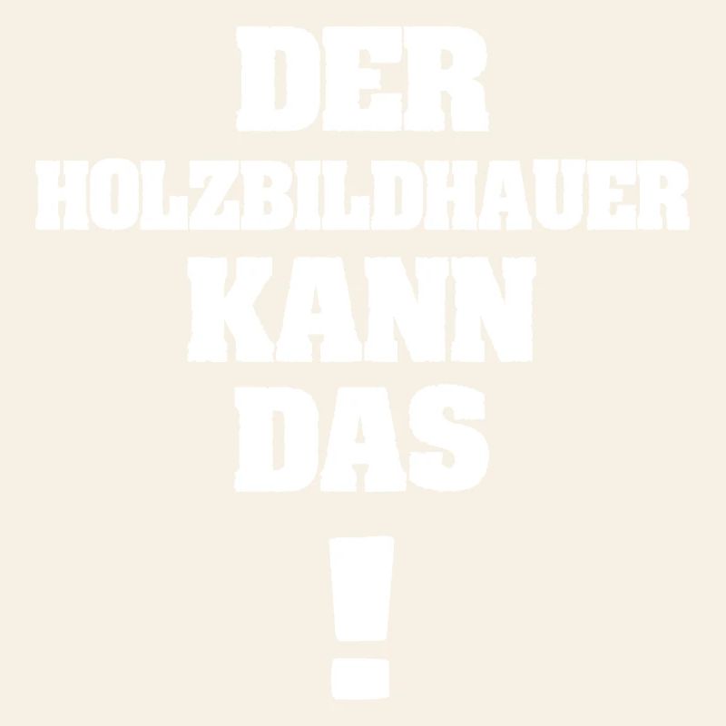 Holzbildhauer als Lustig