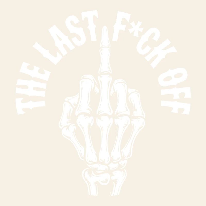 Provocation finale squelettes geste de la main