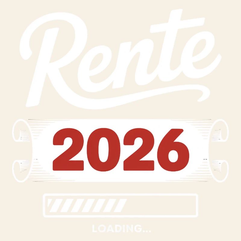 Rente 2026 Ladezeit Shirt