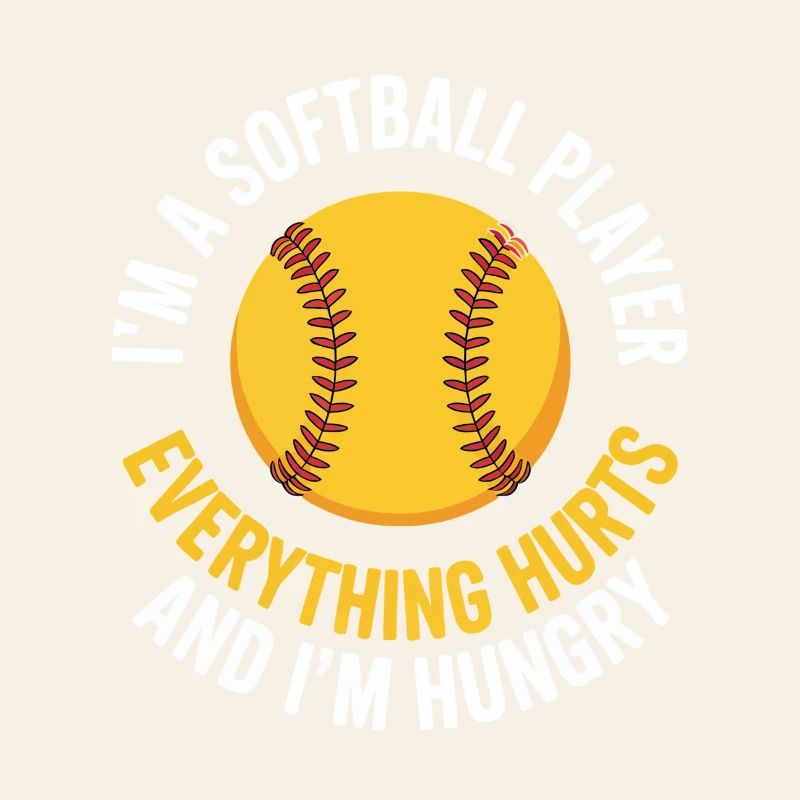 Devise des joueuses de softball affamées