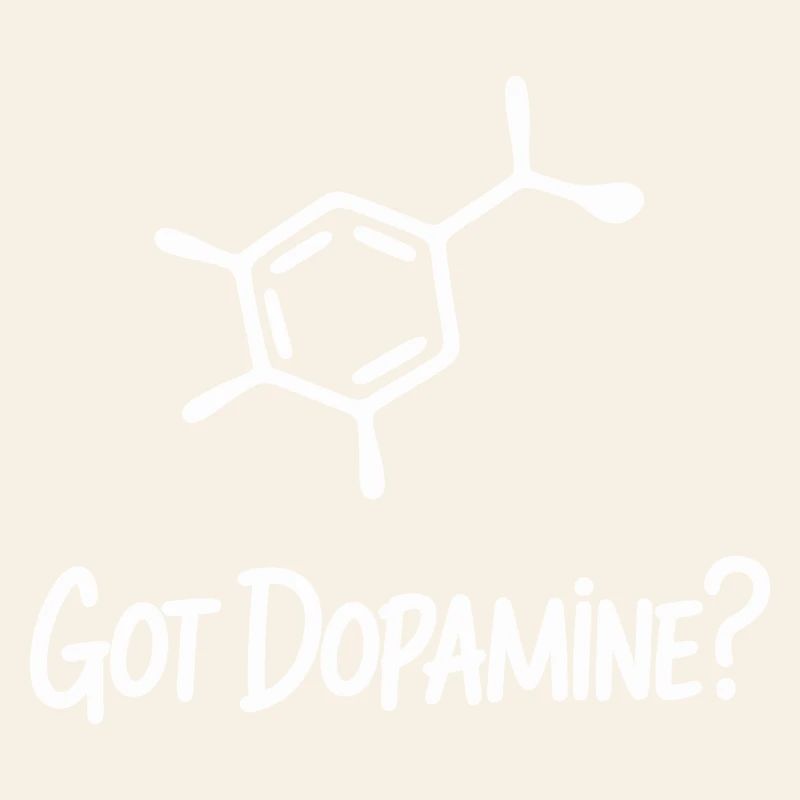 Dopamine Molecule Tee