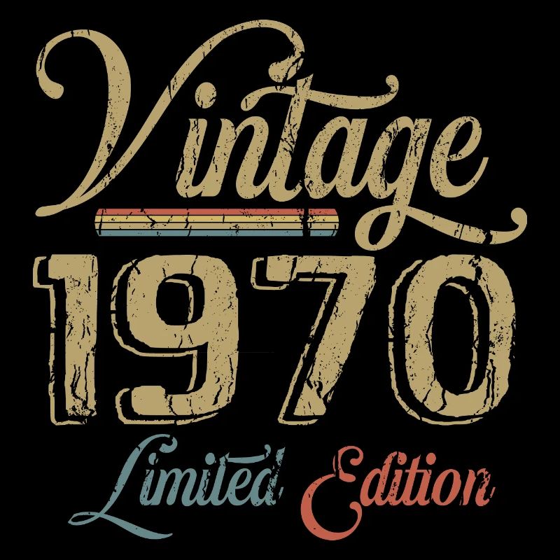 Millésime 1970 Édition limitée Naissance Millésime 1970