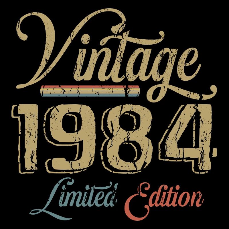 Millésime 1984 Édition limitée Naissance Anégée 1984