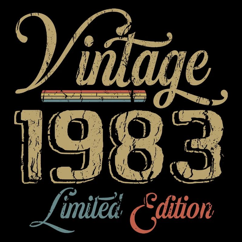 Millésime 1983 Édition limitée Naissance millésime 1983