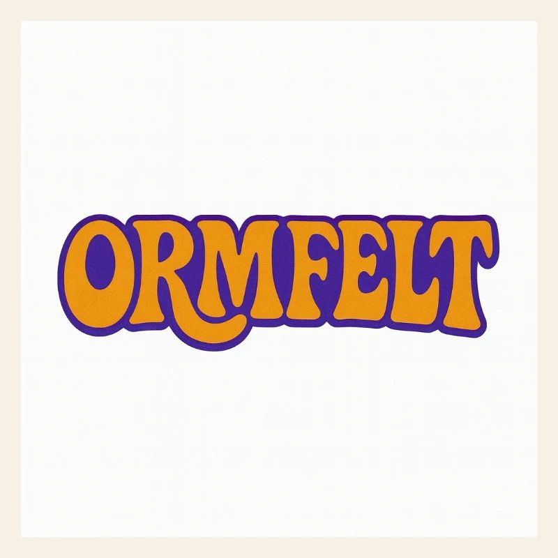 Logo rétro d’ORMFELT