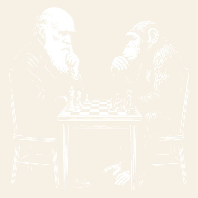 Darwin joue aux échecs avec un singe - Jeu d’évolution