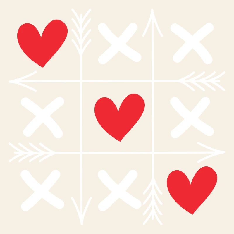 Maillon en forme de cœurs de Corpion pour couples assortis mignons