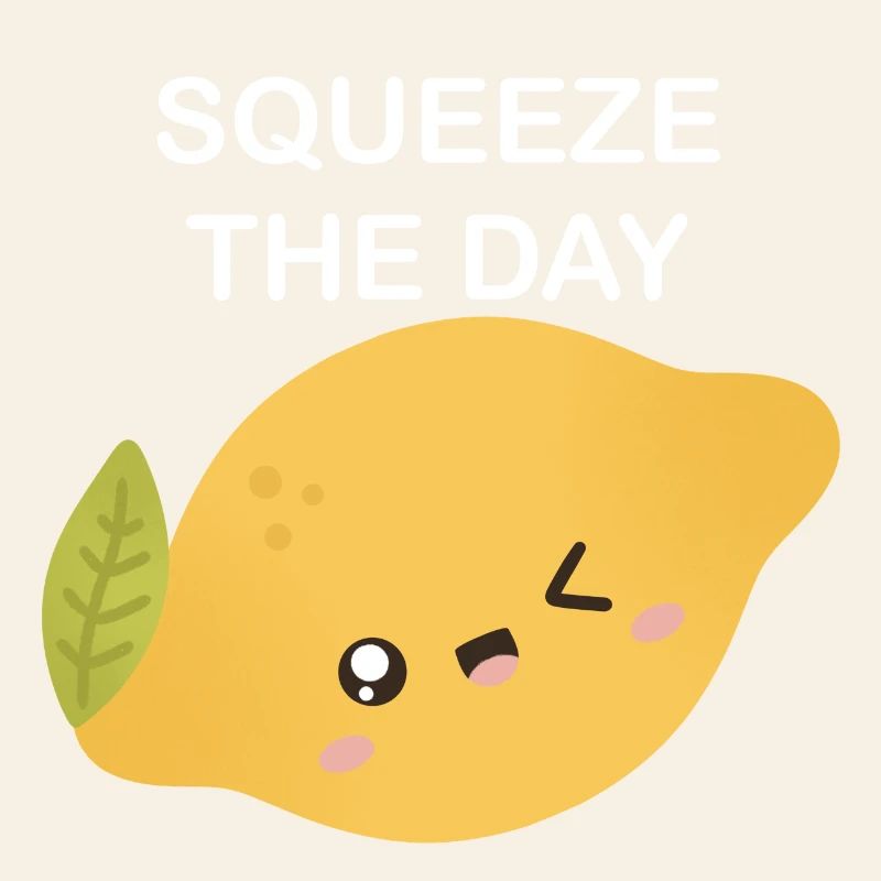 Squeeze the Day Lemon Charm