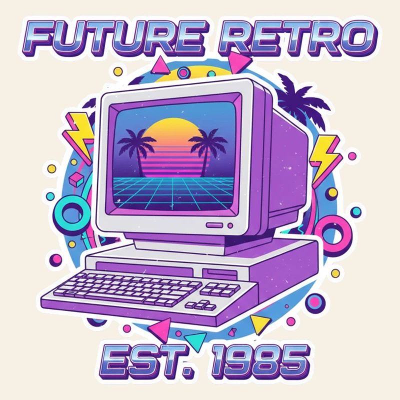 Future Retro 1985 – Conception informatique vintage