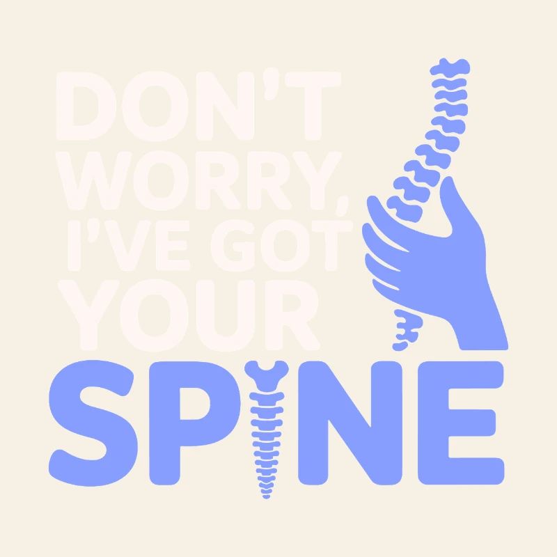 Chiropractor Keep Your Spine In Line Professional 