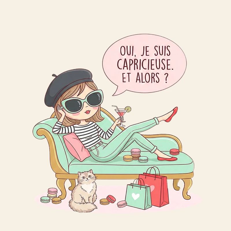 Ich bin launisch und so