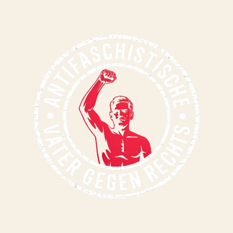 Anti-Fascist Fathers Against the Right - Pride Logo