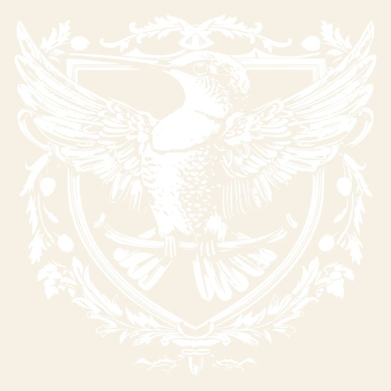 Eagle in heraldic style