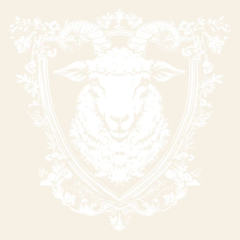 Heraldry Goat Head Shield