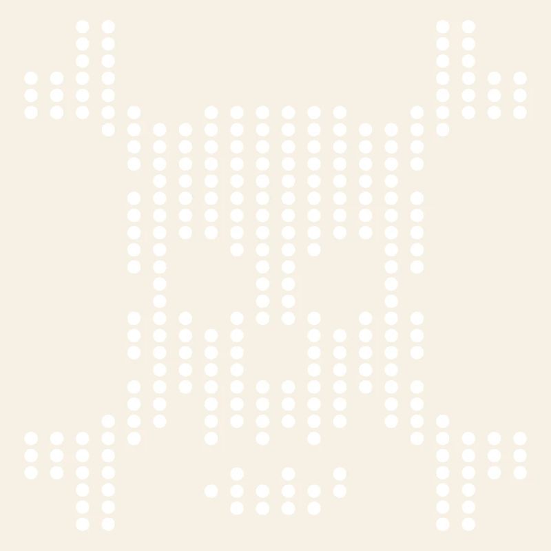Dotted Skull Halftone