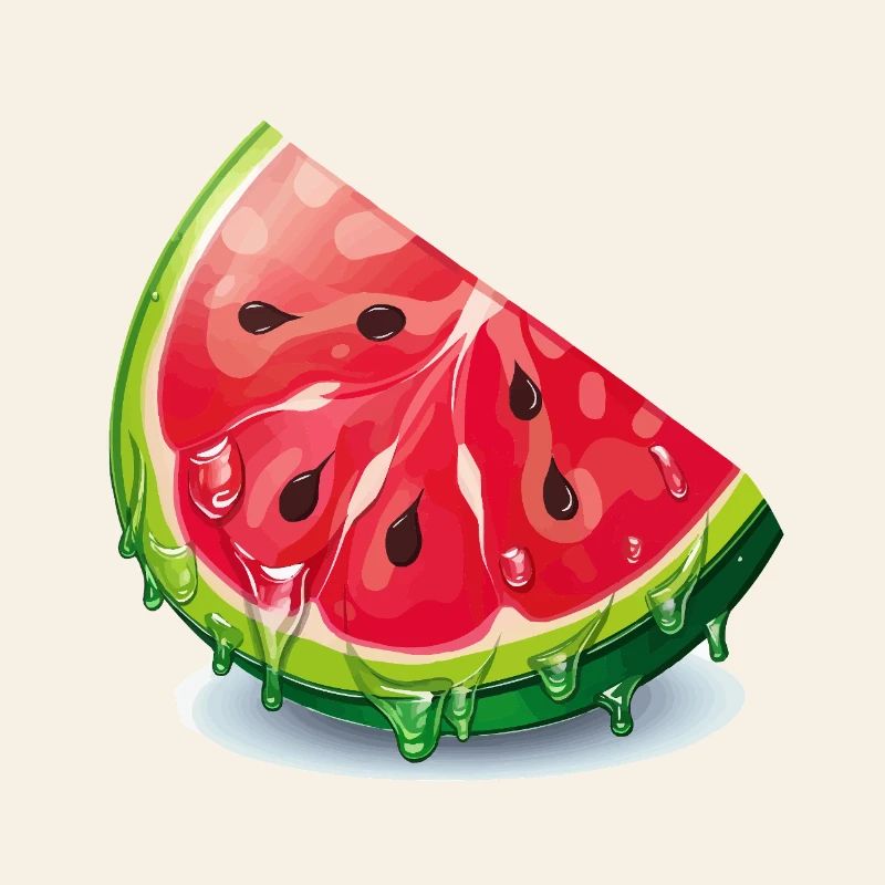 Tranche de pastèque