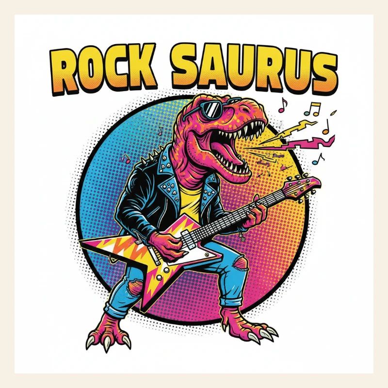 Rock Saurus Guitar Hero