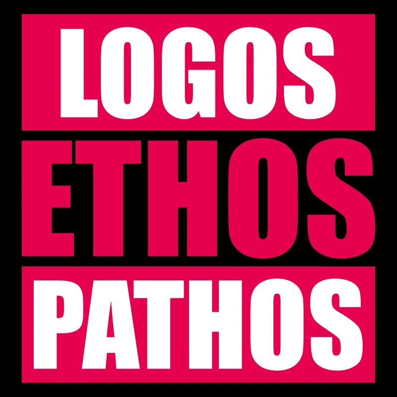 Logos Ethos Pathos Rhetorik Philosophie Student