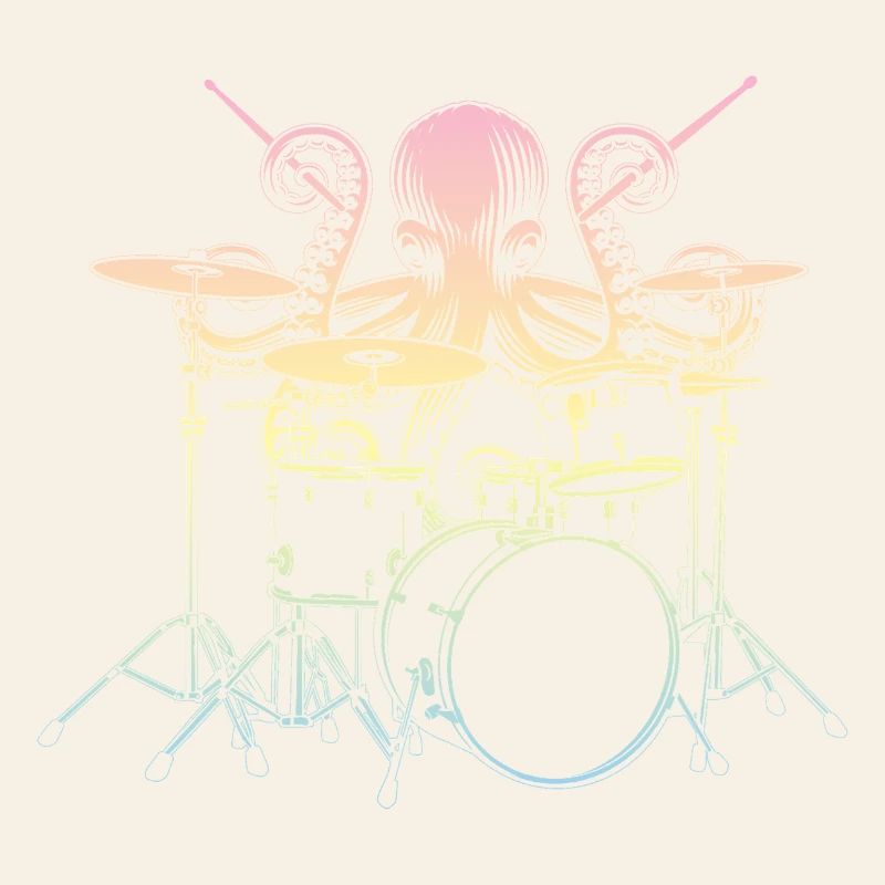 Drums Drummer Squid