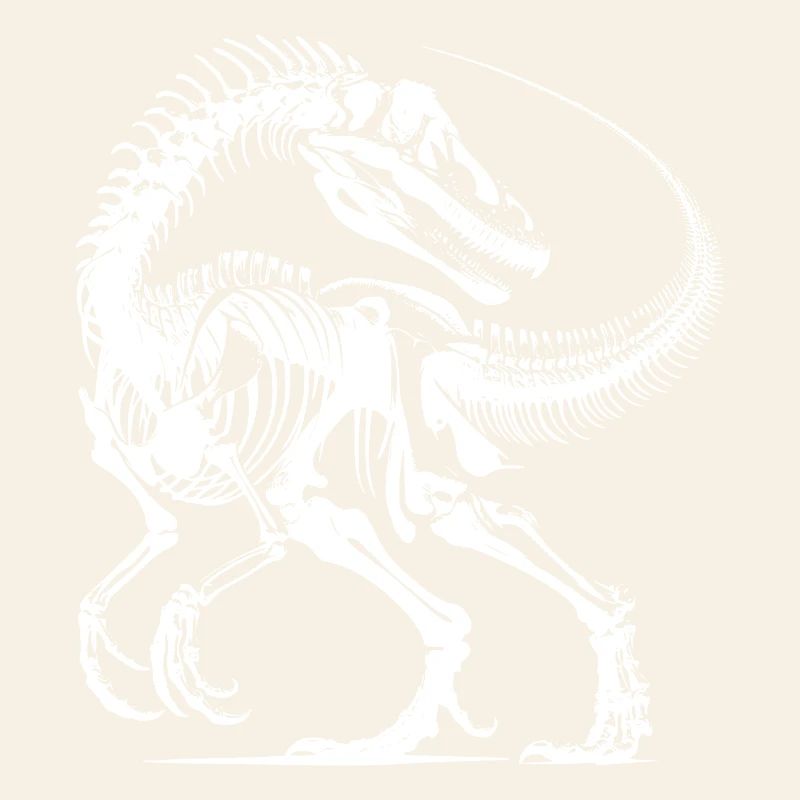 Tattoo Dino Fossilfieber im Comicstil