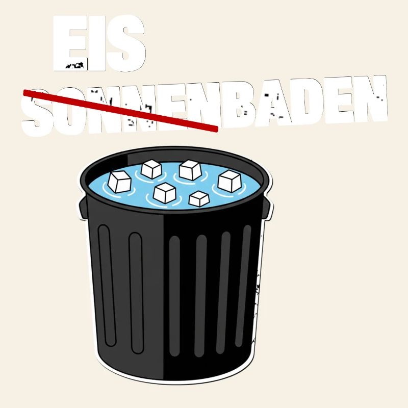 Glace au lieu de bronzer