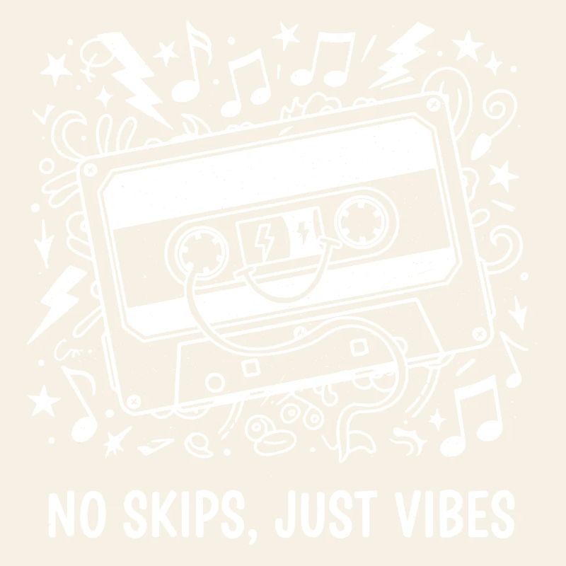 No Skips Just Vibes Cassette