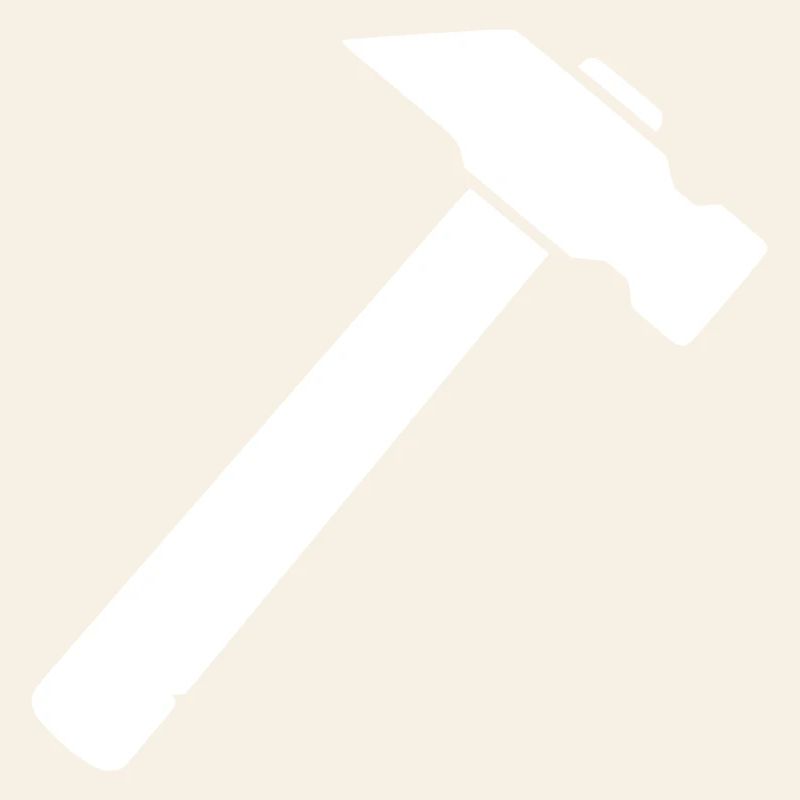 Hammer Werkzeug Handwerk Symbol Vektor