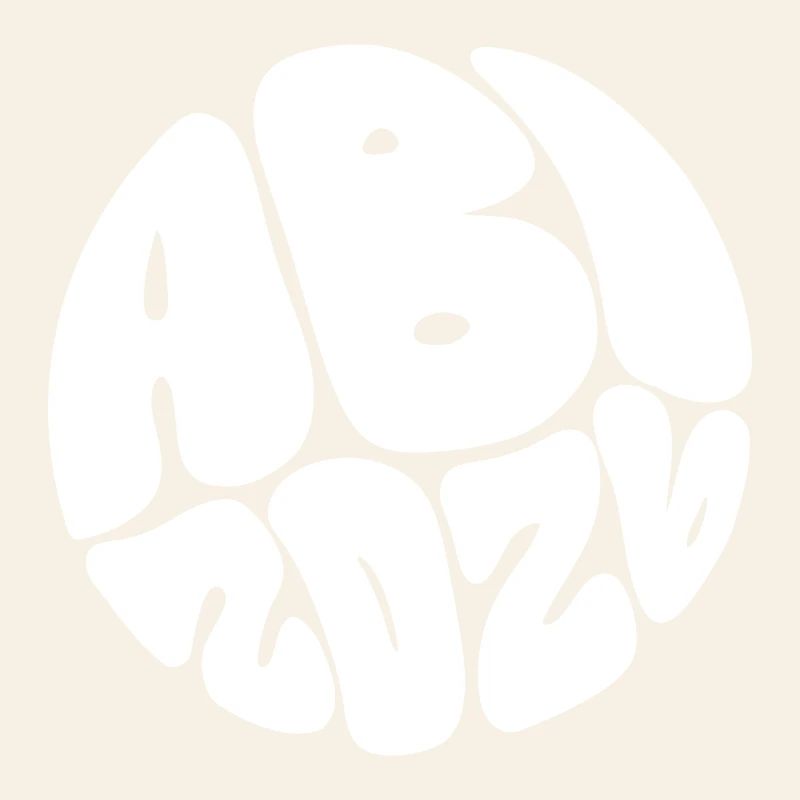 Blob Font Circle Pattern