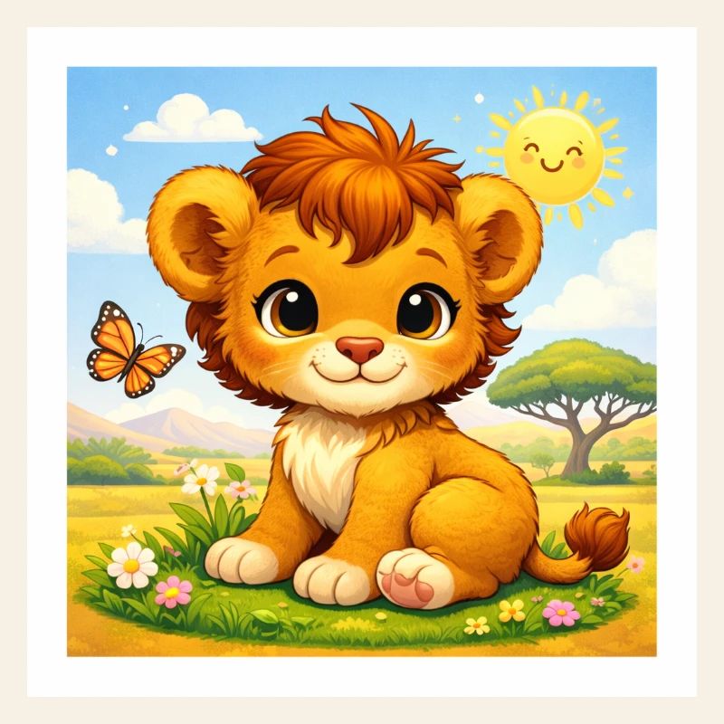 Sunny der kleine Löwe