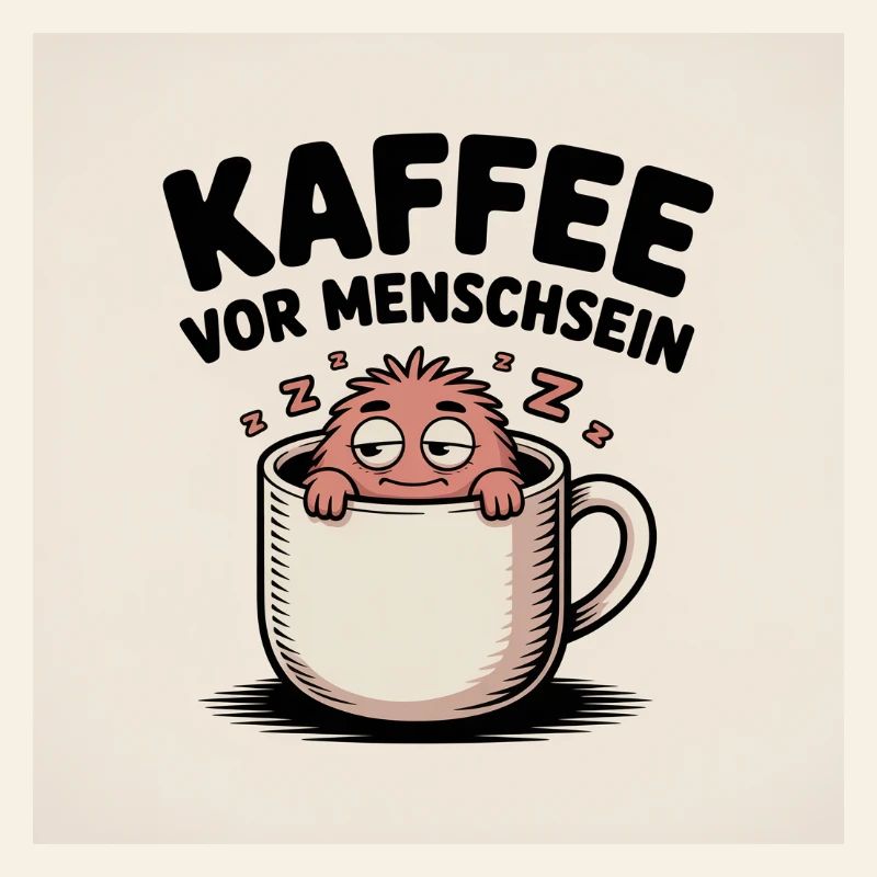 Dessin animé Coffee Before Being Human