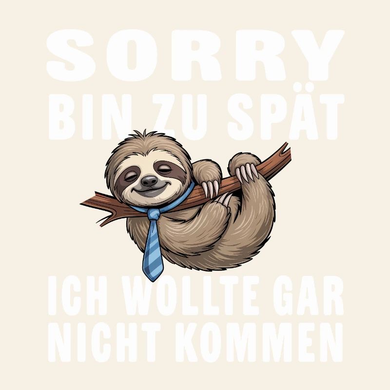 Sarcasm Sloth – Sorry I'm Too Late