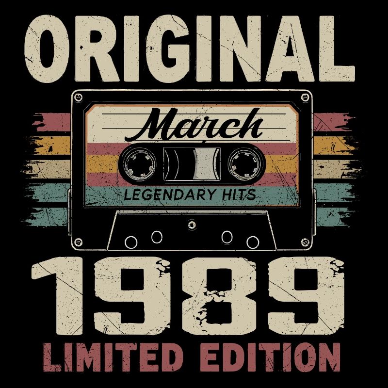 March 1989 Vintage March 1989