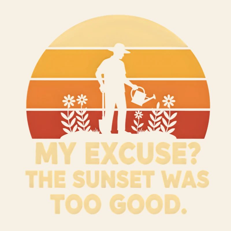 Gardener in the sun: apologies accepted