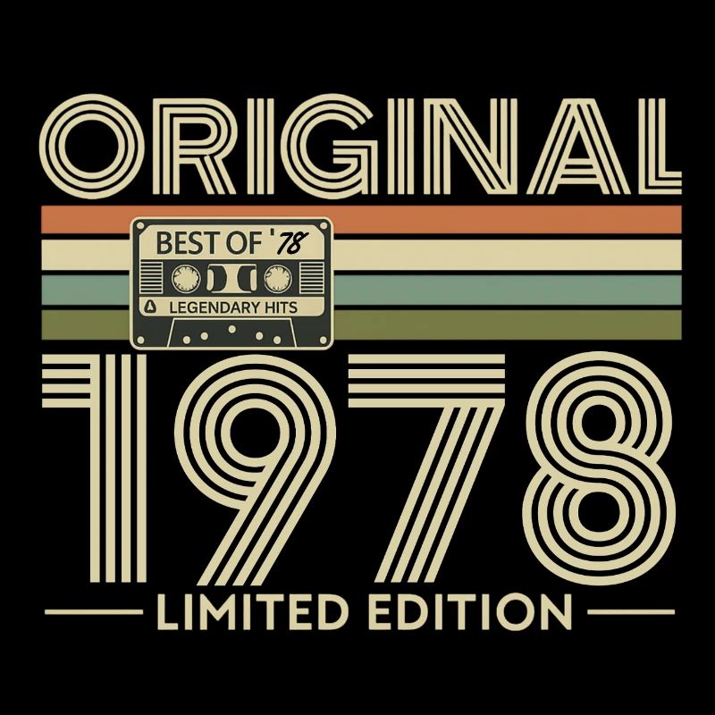 Original 1978 Limited Edition Retro