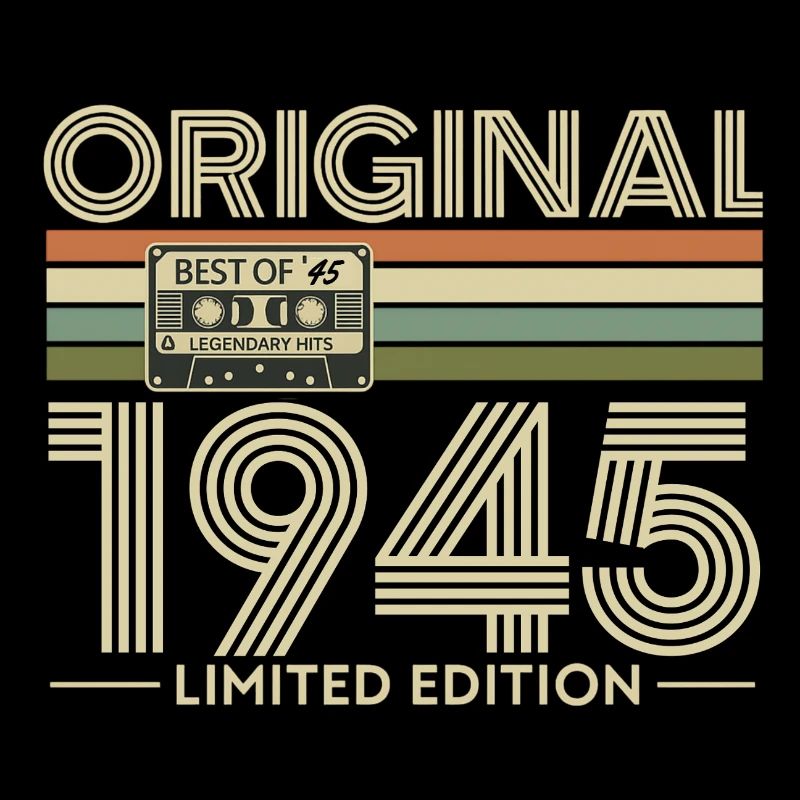 Original 1945 Édition limitée Cassette