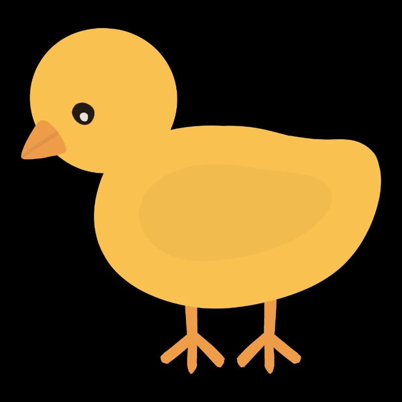 Sunny Chick Cartoon Tee