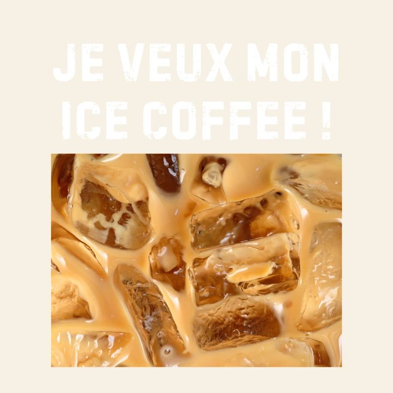 Ich will meinen Eiskaffee!