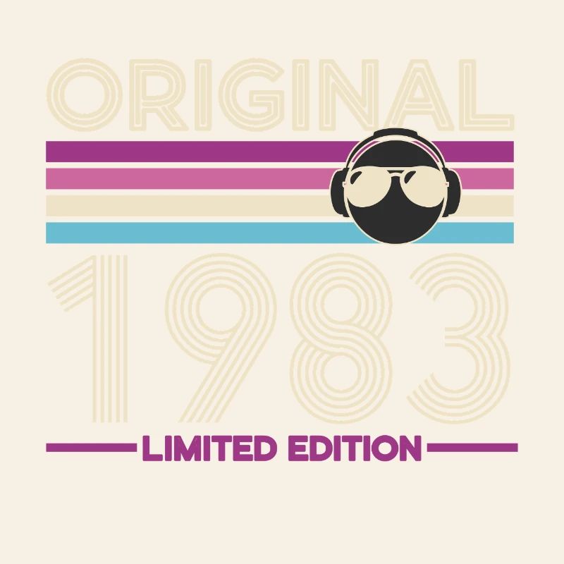 Original 1983 Édition Limitée Retro
