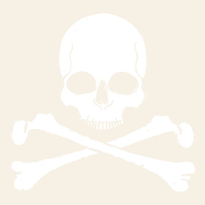 Skull Cross Pattern Skull