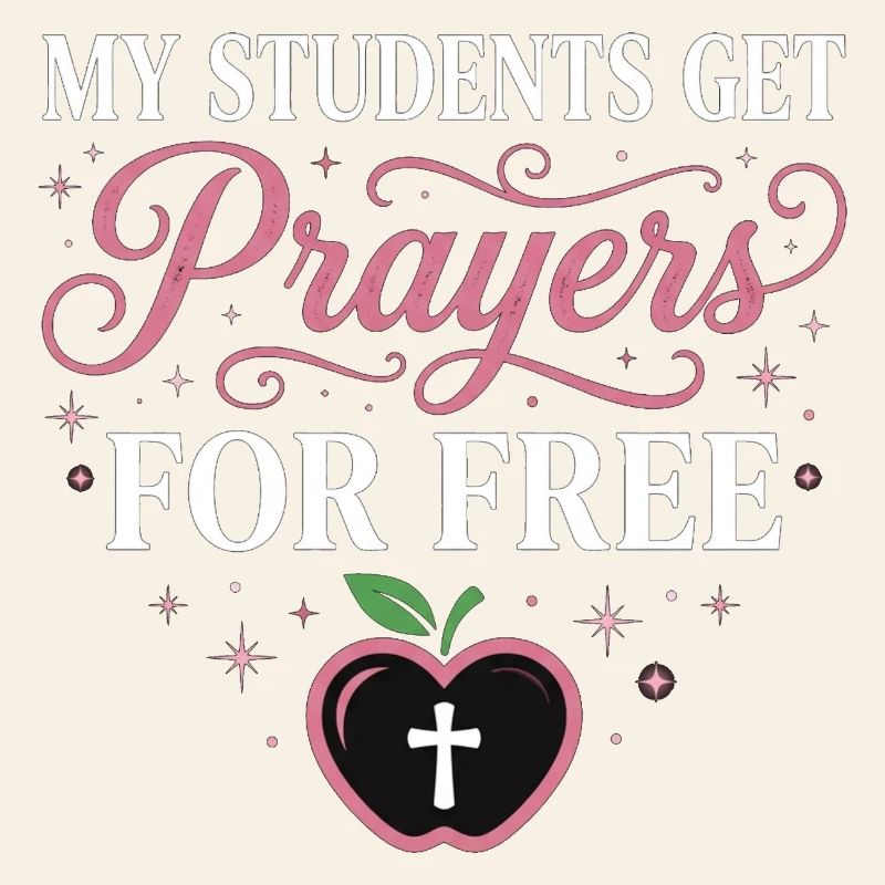 My Students Get Prayers Free Christlicher Lehrer